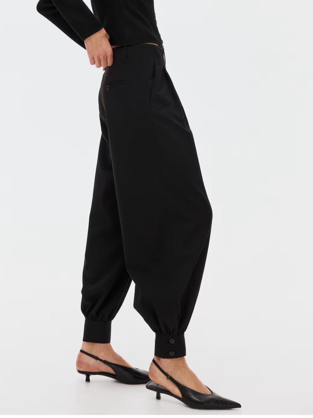 BALLOON-LEG PANTS